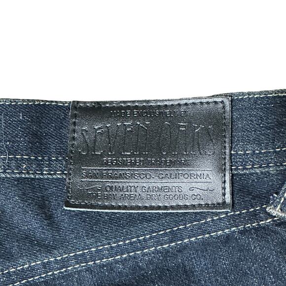 Seven Oaks Men's Jeans Size 36 waist Baggy Casual Straight Leg - Picture 3 of 5